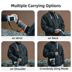 Sunnylife Universal Quick-Release Shoulder Strap Adjustable Shoulder Lanyard 3.2cm-Wide Safe Rope for DSLR Cameras