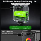 Desiontal iReal-X2 Portable RGB Photography Light, iReal-X2