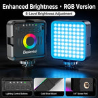 Desiontal iReal-X2 Portable RGB Photography Light, iReal-X2