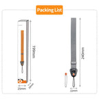 Sunnylife Universal Quick-Release Wrist Strap Adjustable Wrist Lanyard Soft Safe Rope for Action Camera