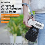 Sunnylife Universal Quick-Release Wrist Strap Adjustable Wrist Lanyard Soft Safe Rope for Action Camera