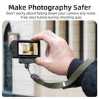 Sunnylife Universal Quick-Release Wrist Strap Adjustable Wrist Lanyard Soft Safe Rope for Action Camera