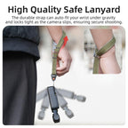 Sunnylife Universal Quick-Release Wrist Strap Adjustable Wrist Lanyard Soft Safe Rope for Action Camera