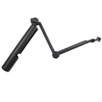3-Way Monopod + Magic Mount Selfie Stick for DJI, Insta360, GoPro and Other Action Cameras, Length: 24.5-63cm, Length: 24.5-63cm(Black)