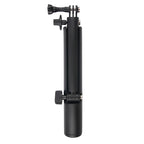3-Way Monopod + Magic Mount Selfie Stick for DJI, Insta360, GoPro and Other Action Cameras, Length: 24.5-63cm, Length: 24.5-63cm(Black)