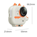 For Insta360 GO Ultra STARTRC Cute Dragon Silicone Protective Cover with Lanyards, For Insta360 GO Ultra