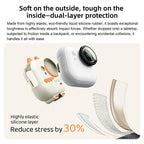 For Insta360 GO Ultra STARTRC Cute Dragon Silicone Protective Cover with Lanyards, For Insta360 GO Ultra