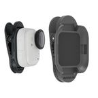For Insta360 GO Ultra Sunnylife Magnetic Backpack Clip Action Camera Clamp Vertical-Horizontal Mount, For Insta360 GO Ultra Black