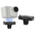 For Insta360 GO Ultra Sunnylife Magnetic Quick Release Adapter Mount Foldable Base Dual-Claws 1/4 Adapter, AD049 For Insta360 GO Ultra