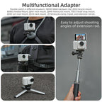For Insta360 GO Ultra Sunnylife Magnetic Quick Release Adapter Mount Foldable Base Dual-Claws 1/4 Adapter, AD049 For Insta360 GO Ultra
