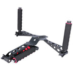 YELANGU D6-2 Rig I Multifunctional Handles Camera Shoulder Mount for DSLR Camera / Video Camera, D6-2 (Red)