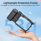 For Insta360 GO Ultra Sunnylife Street Photography Handle Ergonomic Hand Grip Quick Release Shutter Handle, For Insta360 GO Ultra (Black), For Insta360 GO Ultra (White)