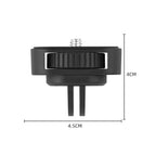1/4 inch Screw Adjustable ABS Action Camera Tripod Adapter, 1/4 inch Adapter