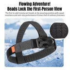STARTRC Adjustable Head Strap Magnetic Eco-friendly Vlog POV Mount Belt for GoPro, Insta360, DJI Osmo Action and Other Action Cameras, Magnetic Vlog POV Mount Belt