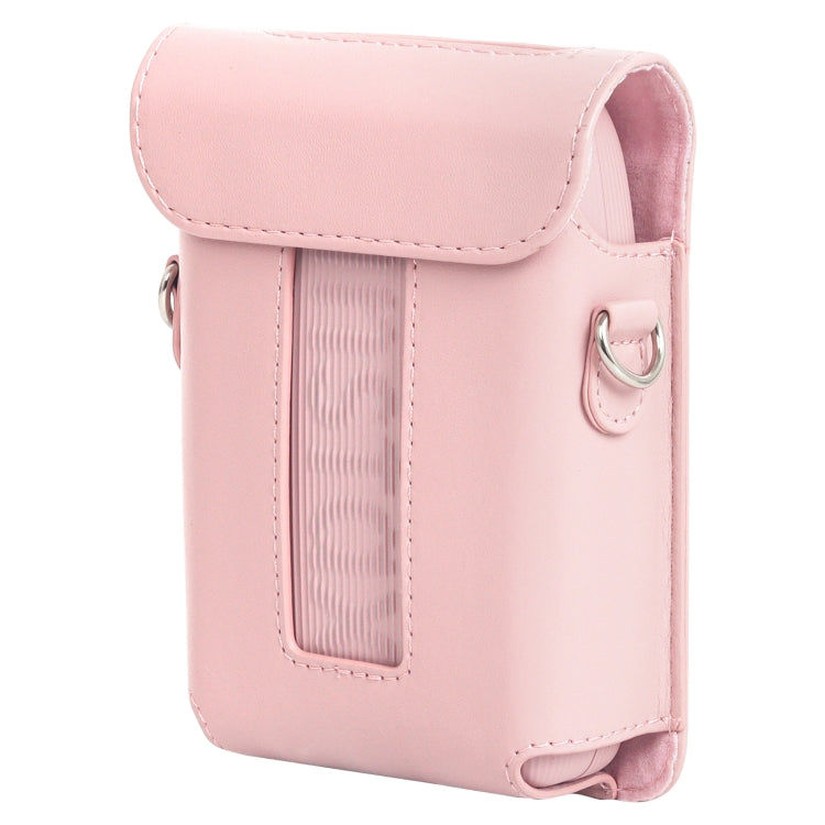 For FUJIFILM Instax mini Link 3 Full Body Leather Camera Case Bag with Strap