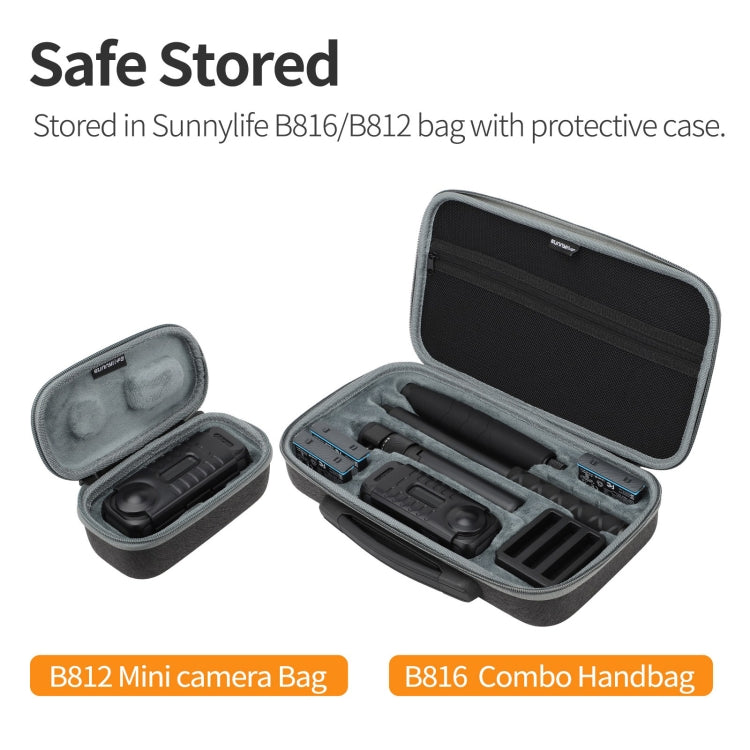 For Insta360 X4 Sunnylife Integrated Lens Screen Protective Cover, Lens Screen Protective Cover