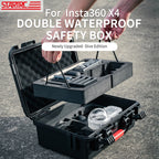 For Insta360 X4 STARTRC Waterproof EVA ABS Dual-layer Suitcase Storage Box, For Insta360 X4 Diving Version