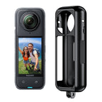 For Insta360 X4 Aluminum Alloy Metal Protective Cage Housing Frame, Metal Housing Frame