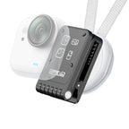 For Insta360 GO Ultra STARTRC Magnetic Clip Mount Multi-Angle Hands-Free POV Clip, Magnetic Clip