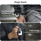 For Insta360 GO Ultra Sunnylife Expansion Band Strap Silicone Protective Cover Wristband Backpack Bicycle Stripe Cat Collar, For Insta360 GO Ultra