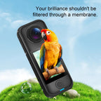For Insta360 X4 Air STARTRC 2pcs HD Tempered Glass Film, For Insta360 X4 Air