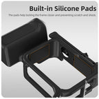 Sunnylife Street Photography Handle Ergonomic Hand Grip Quick Release Shutter Handle for Insta360 Ace Pro 2 / 1, EP2-BK037 For Insta360 Ace Pro 2 / 1