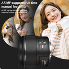 YONGNUO YN42.5mm F1.7M II M4/3 Mount Standard Fixed Focal Lens, YN42.5mm F1.7M II