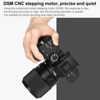 YONGNUO YN50mm F1.8S DF DSM Full Frame Auto Focus Standard Prime Lens for Sony E-mount Mirrorless Cameras, YN50mm F1.8S Full Frame