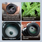 YONGNUO YN56mm F1.4Z DA DSM WL Pro APS-C Frame Lens with Remote Control for Nikon Z-mount, YN56mm F1.4Z DA DSM WL Pro