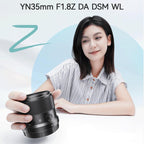 YONGNUO YN35mm F1.8Z DA DSM WL APS-C Frame Lens for Nikon Z-mount, YN35mm F1.8Z DA DSM WL