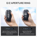 YONGNUO YN23mm F1.4S DA DSM WL Pro APS-C Frame Lens with Remote Control for Sony E-mount, YN23mm F1.4S DA DSM WL Pro