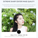 YONGNUO YN33mm F1.4S DA DSM WL Pro APS-C Frame Lens with Remote Control for Sony E-mount, YN33mm F1.4S DA DSM WL Pro