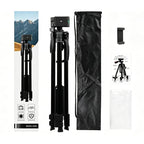 3366 1.4m Portable Phone Live Selfie Tripod DV SLR Camera Stand