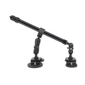 Dual-Leg Magnetic Base Fixed Mount Holder with Selfie Stick Kit for GoPro and Other Action Cameras, Holder with Selfie Stick Kit