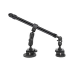 Dual-Leg Magnetic Base Fixed Mount Holder with Selfie Stick Kit for GoPro and Other Action Cameras, Holder with Selfie Stick Kit