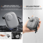 For Insta360 GO Ultra STARTRC Mini Portable Body Diamond Texture PU Storage Bag, For Insta360 GO Ultra 1