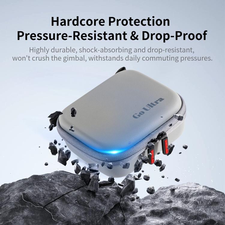 For Insta360 GO Ultra STARTRC Standard Portable Protective Box Diamond Texture PU Storage Bag, For Insta360 GO Ultra