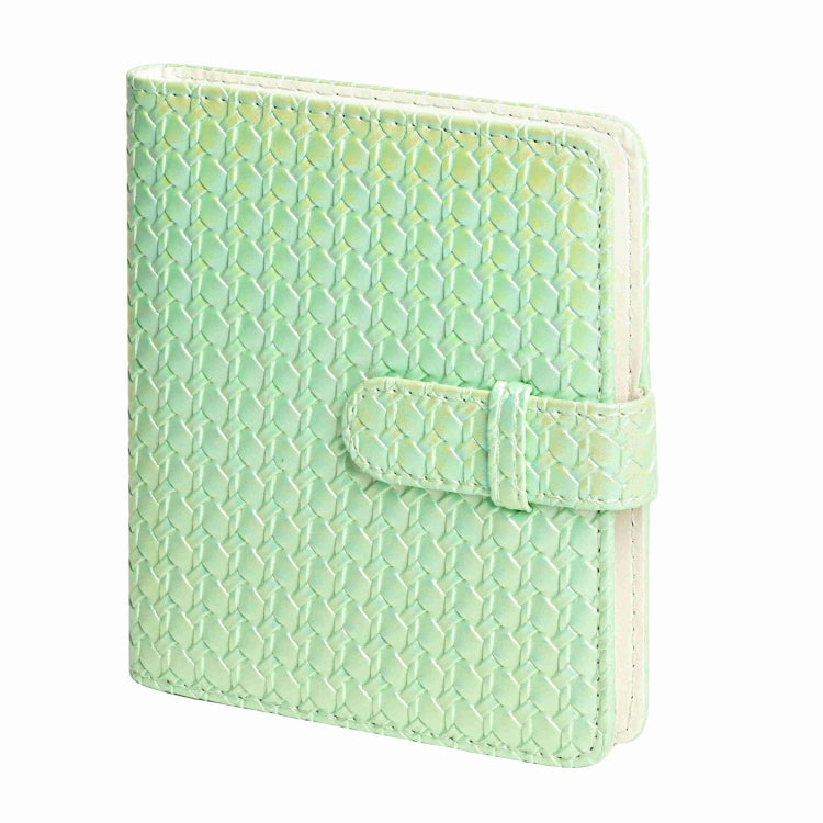 For FUJIFILM instax mini 12 Colorful Woven Leather Case Full Body Camera Bag + Photo Album with Strap