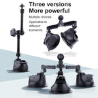 Dual-leg Suction Cup Articulating Friction Magic Arm Phone Clamp Mount, Dual-leg Suction Cup Magic Arm