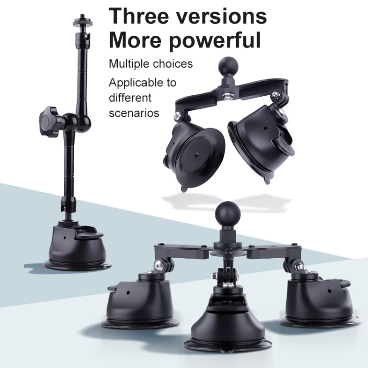 Single Suction Cup Articulating Friction Magic Arm Camera Mount