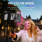 Desiontal iReal-X3 Slim RGB Fill Light 2500K-9000K Pocket LED Video Light, iReal-X3
