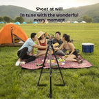 360 Universal Selfie Live Tripod Mount with Head & Phone Clamp, Selfie Live Tripod