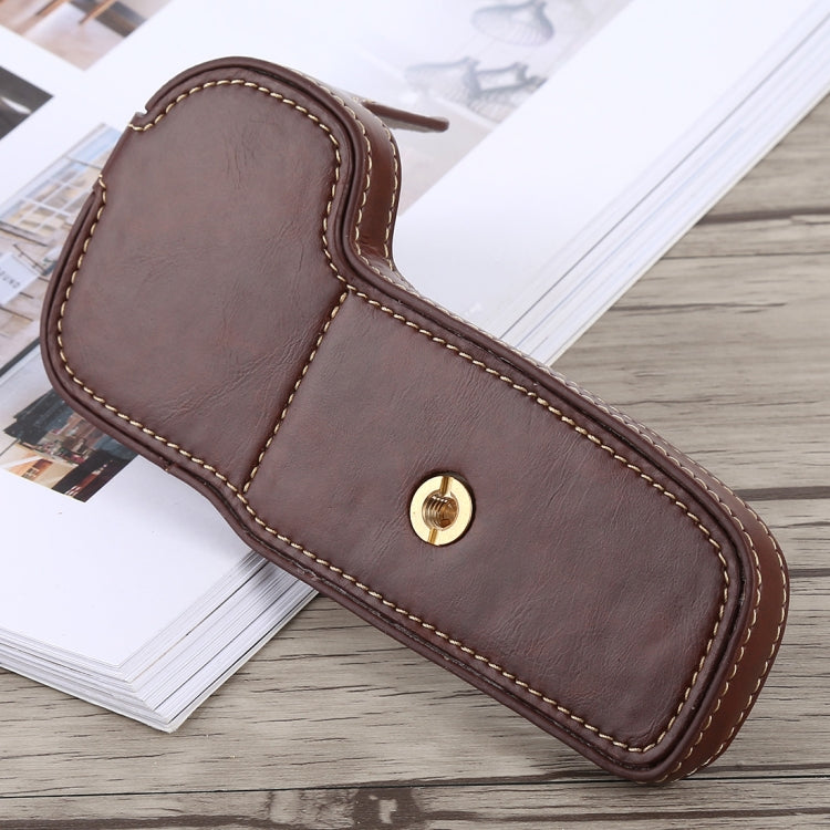 1/4 inch Thread PU Leather Camera Half Case Base for Canon EOS 5D Mark IV / 5D Mark III, For Canon 5D4
