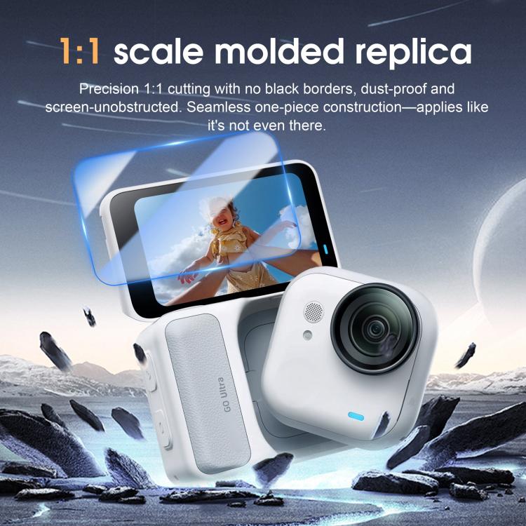 For Insta360 GO Ultra 2pcs STARTRC Screen Tempered Gass Film, STARTRC