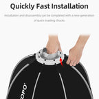 TRIOPO K65 65cm Speedlite Flash Octagon Parabolic Softbox Bowens Mount Diffuser for Speedlite, K65