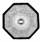 TRIOPO KS65 65cm Speedlite Flash Octagon Parabolic Softbox Diffuser with Bracket Mount Handle for Speedlite, KS65
