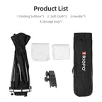 TRIOPO KX65 65cm Dome Speedlite Flash Octagon Parabolic Softbox Diffuser for Speedlite, KX65