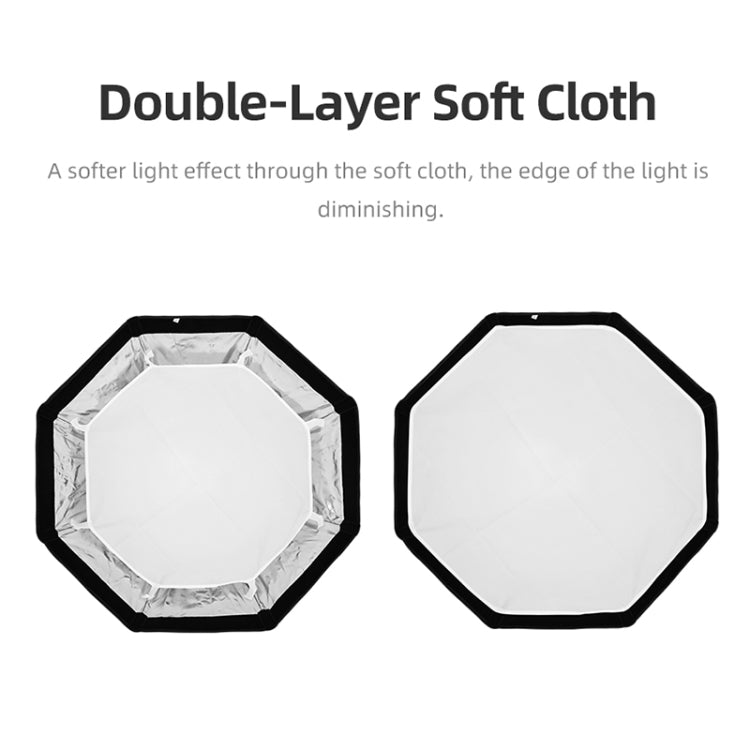 TRIOPO KX65 65cm Dome Speedlite Flash Octagon Parabolic Softbox Diffuser for Speedlite, KX65