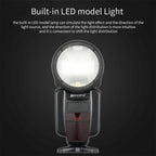 TRIOPO R1 76WS High-Speed 1/8000s TTL Flash Speedlite for Canon / Nikon DSLR Cameras, R1