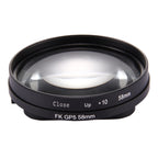 58mm 2 in 1 10X Close-Up Lens Filter for GoPro HERO7 Black/6 /5, 58mm Close-Up Lens